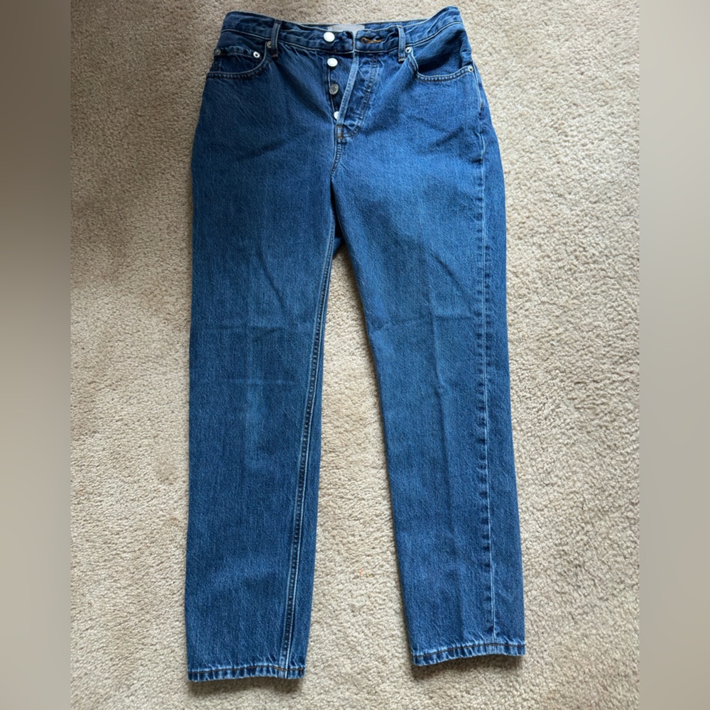 Everlane Blue Straight‎ Leg Jeans